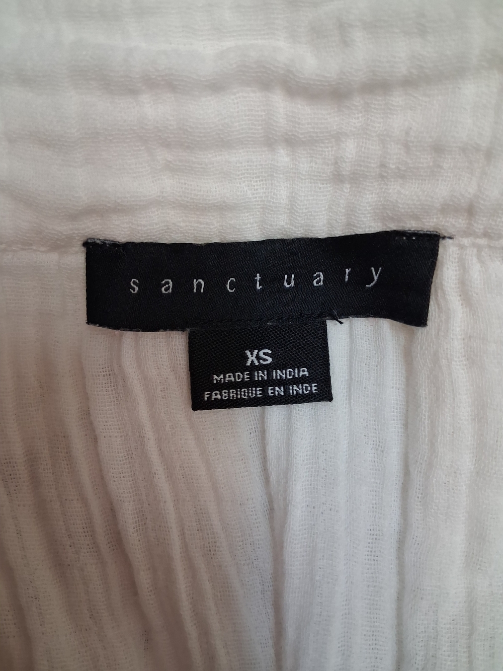 Sanctuary White Lace-Trim Midi Dress XS - Picture 2 of 16